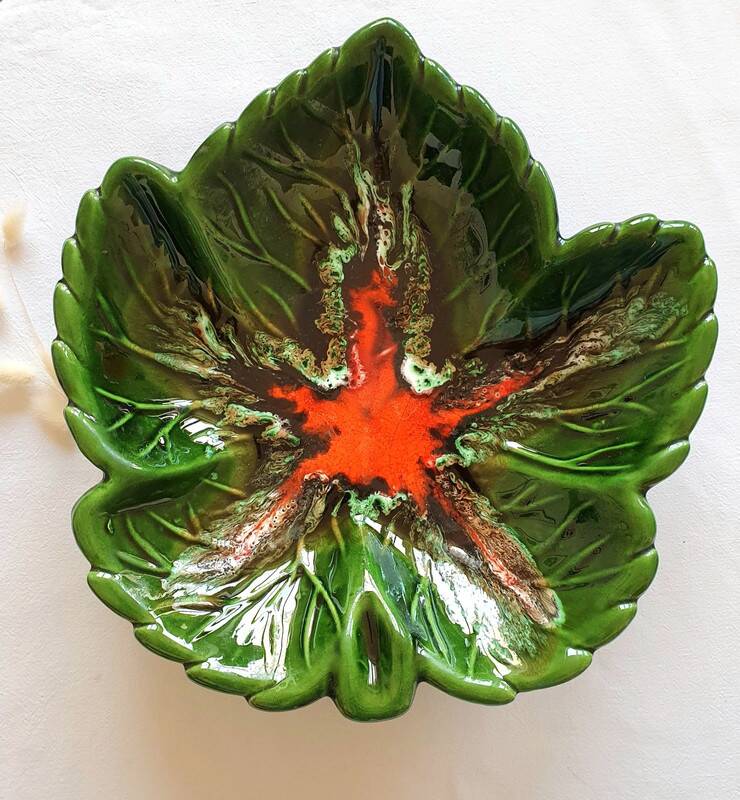 Vallauris ceramic fruit bowl