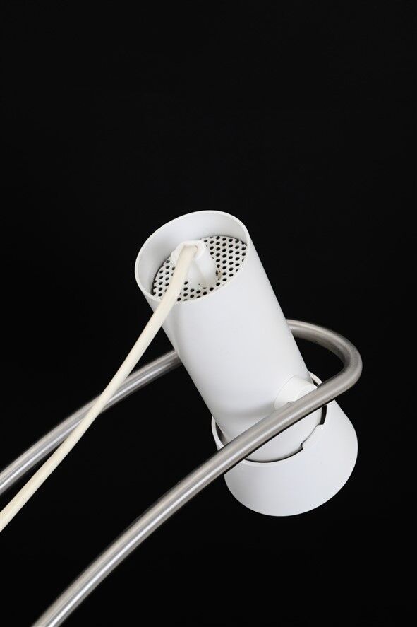 Nordisk Solar Compagni / Knud Holscher “Stringline” desk / table lamp / Danish postmodern design / 1980s