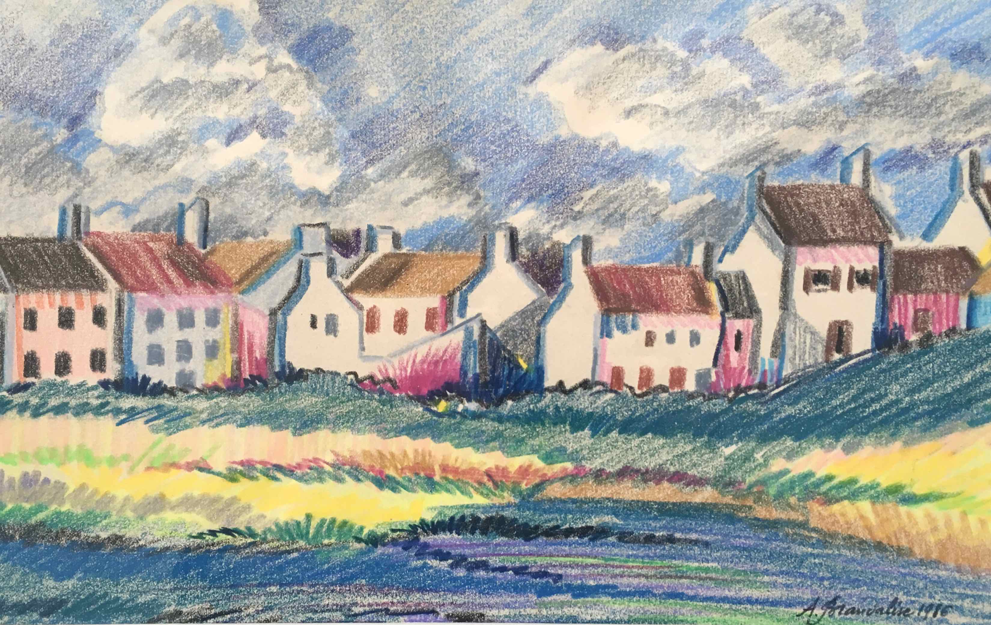 Table Breton village