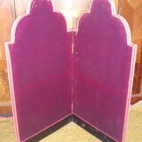 Old screen with 2 sheets in fabric