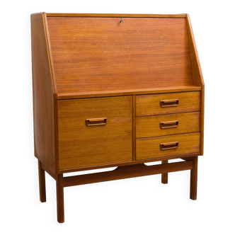 Classic secretary with Scandinavian design, in teak manufacturer Dyrlund