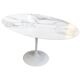 Eero Saarinen & Knoll Table "Tulip ovale" calacatta oro