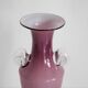 Vase décoratif en verre violet vintage de style milieu du siècle, Europe, années 1960