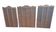Lot 3 Lockers collection Storage Wood Decoration printing locker for collections