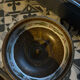 Glazed stoneware candlestick – signed BOZ P.S CHIP