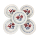 Lot of 5 soup plates Digoin