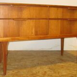 Teak dresser 4 drawers