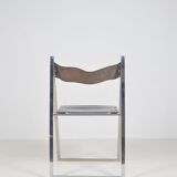 Design folding chair 'Elios' designed by Fontoni & Geraci, 1970s