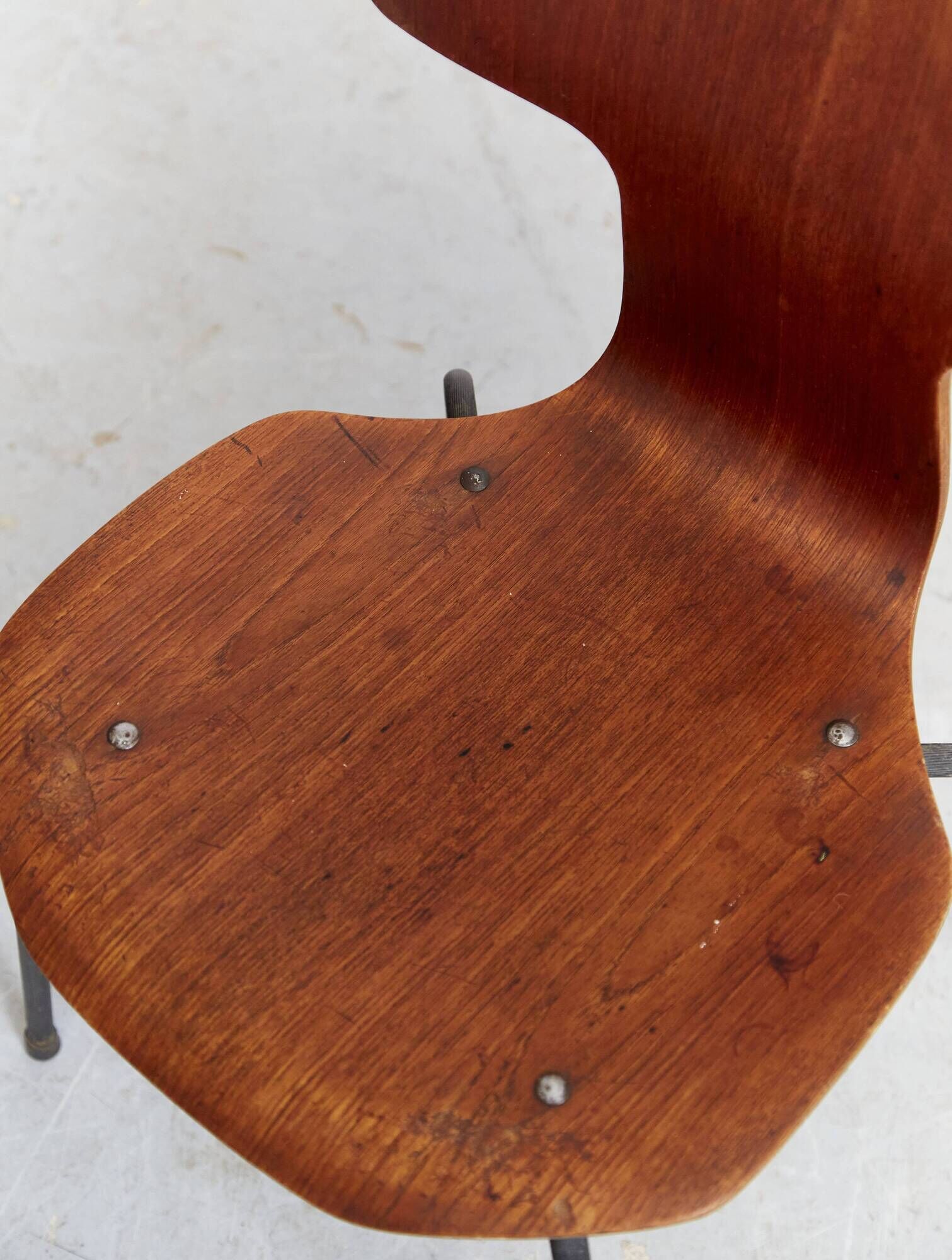 Set of 5 Model 3103 Hammer chairs by Arne Jacobsen for Fritz Hansen, 1970s