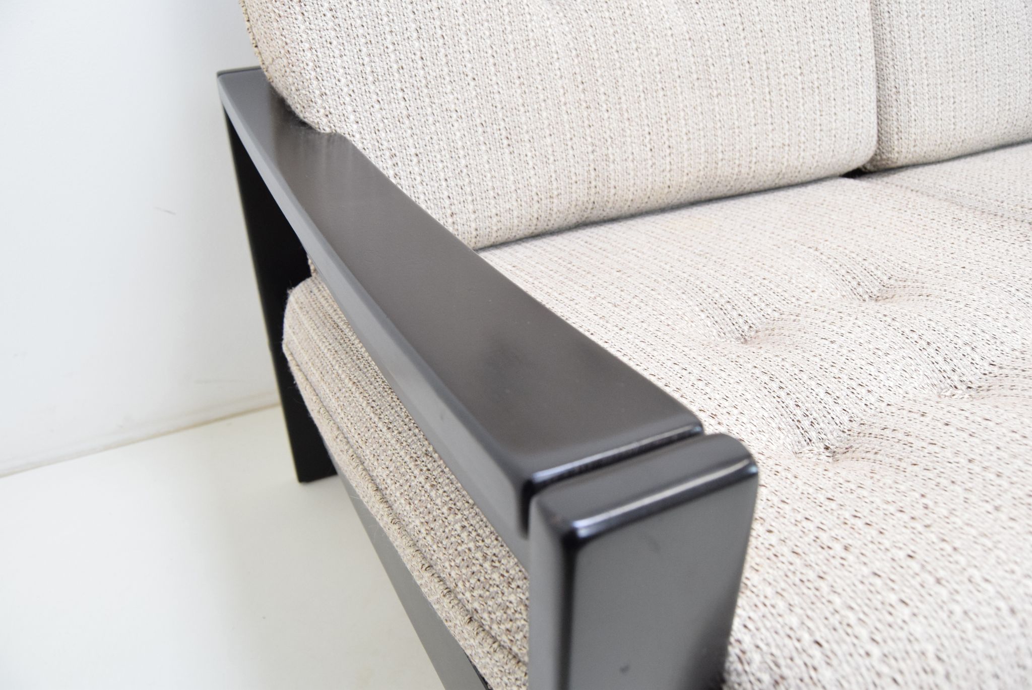 Three seater sofa/leda lux,1980's.