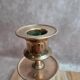 Pair of antique brass candlesticks – Classic and timeless elegance