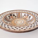 Large Italica ARS ceramic dish Italy 1960