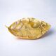 Brutalist leaf tray by David Marshall in bronze, 1980s
