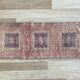 Petit tapis 2x3, tapis de porte vintage, tapis turc, mini tapis, tapis noué à la main en laine