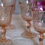 Rosaline Luminarc Arcoroc Pink Red Wine Glasses