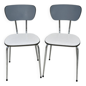 lot de deux chaises vintage