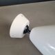 Vintage articulated wall light in lacquered metal with ceramic socket - Ref 849