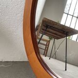 Oval cherry mirror