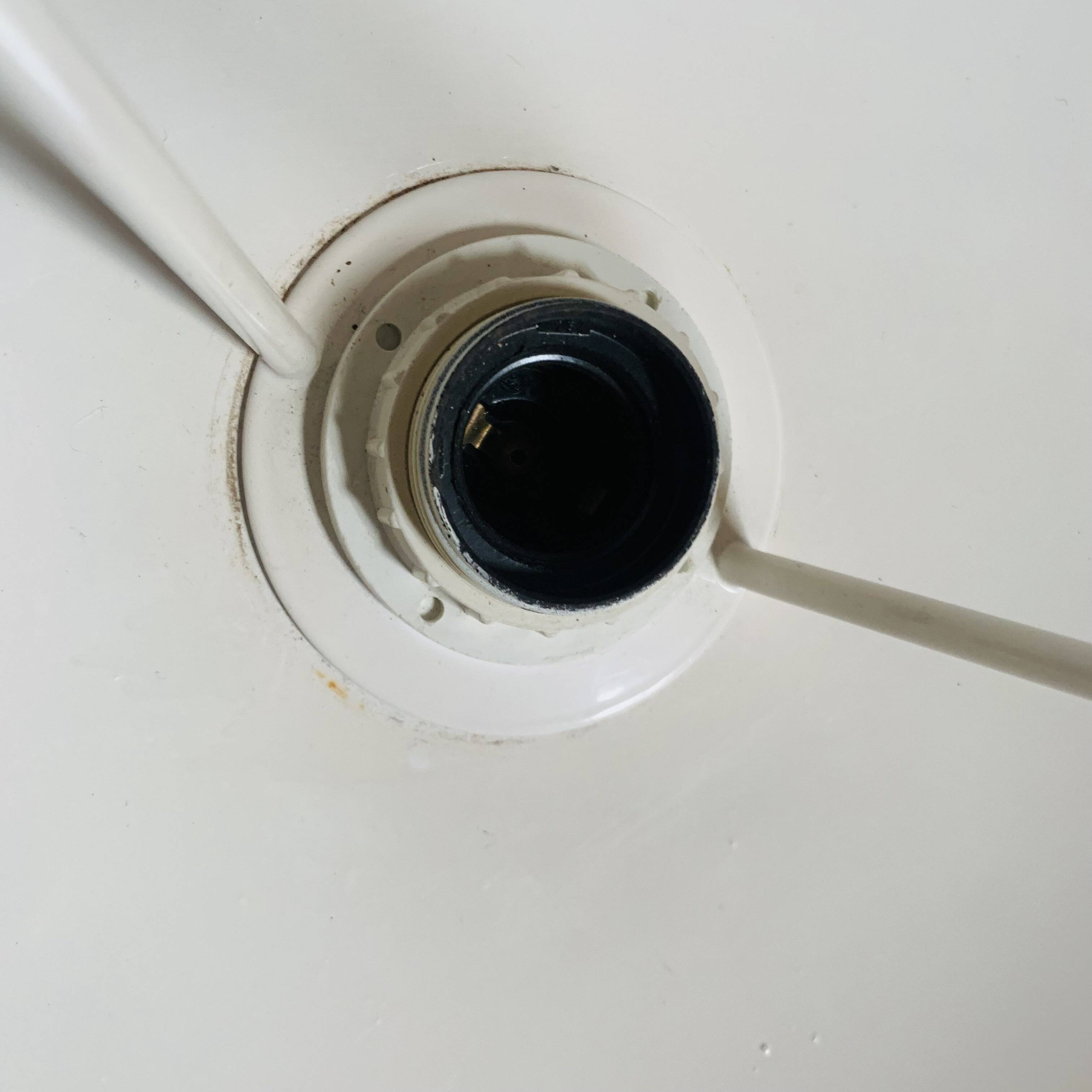 Italian white pendant light Elettrolampar