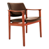Chaise vintage en teck Bröderna Anderssons, Suède, 1960