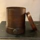 Pot d’apothicaire en bois