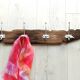 Driftwood wall coat rack