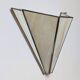 Pair of Art Deco glass paste wall lights