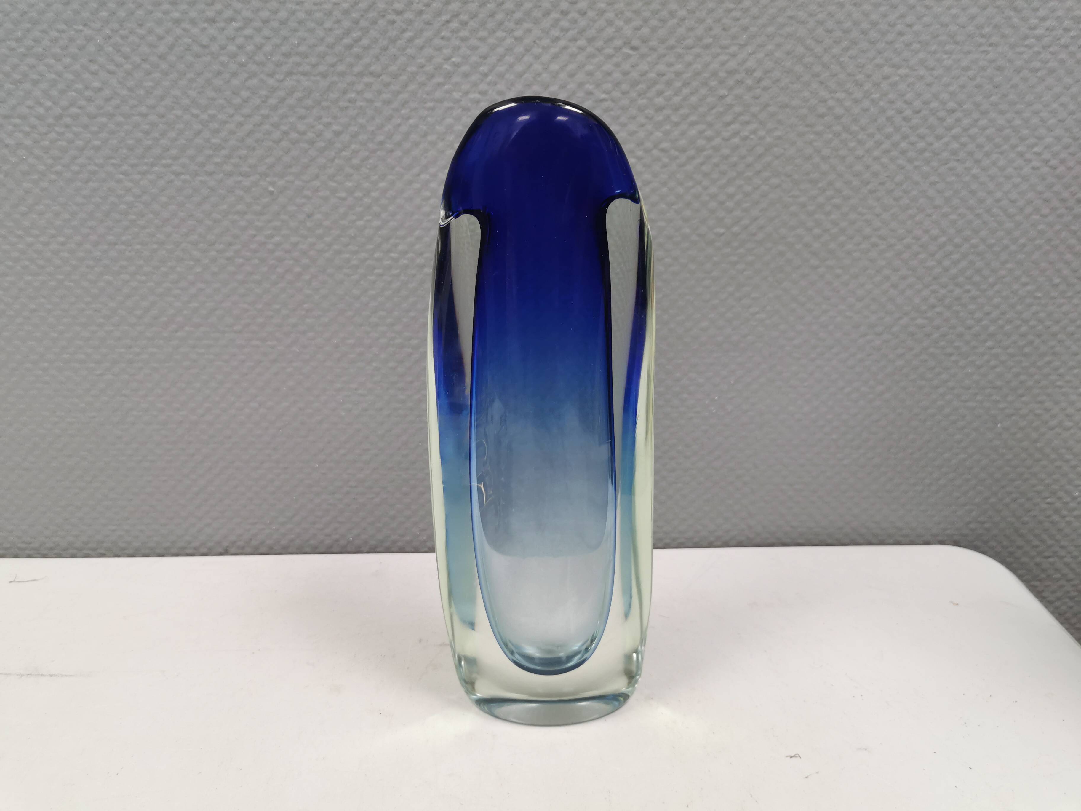 Huge and absolutely fantastic glass vase, 1970s