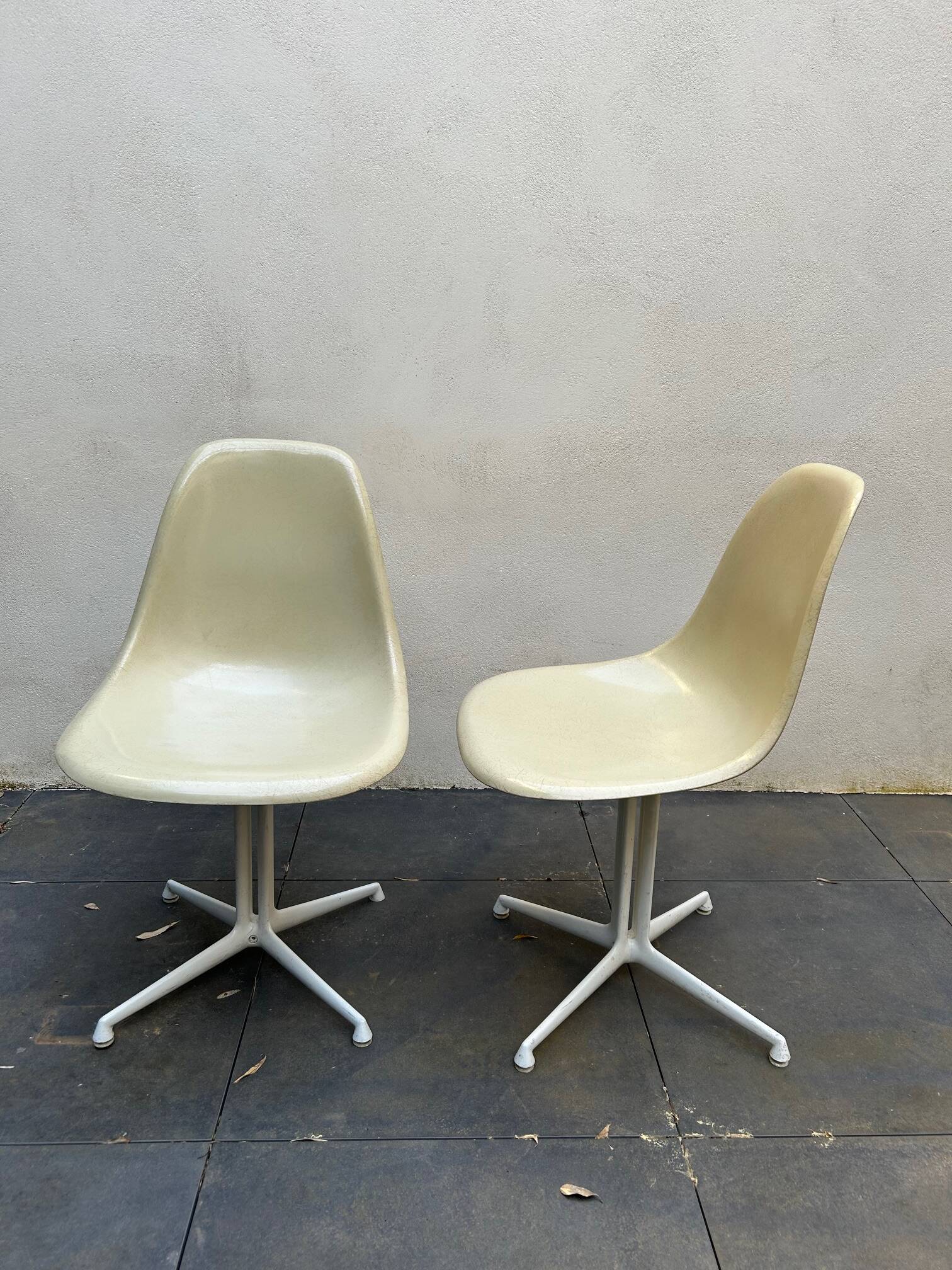 pair of La Fonda Herman Miller chairs