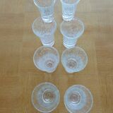 8 glasses of organic whisky