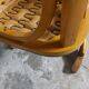 Fauteuil vintage en bois Baumann