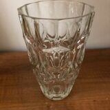 Vase moulded glass 70s