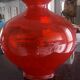 Large blown glass vase Onlylux 30 cm Italian design