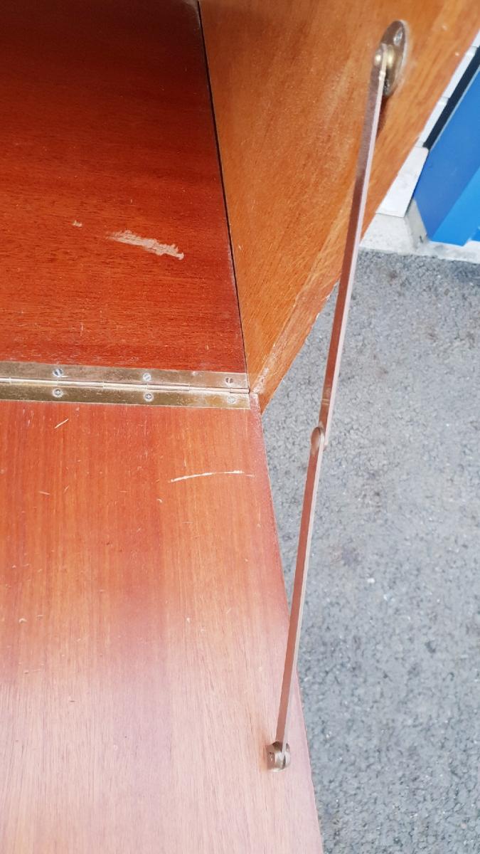 Scandinavian vintage library-secretary