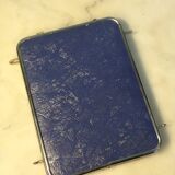 Triptych mirror with chain.