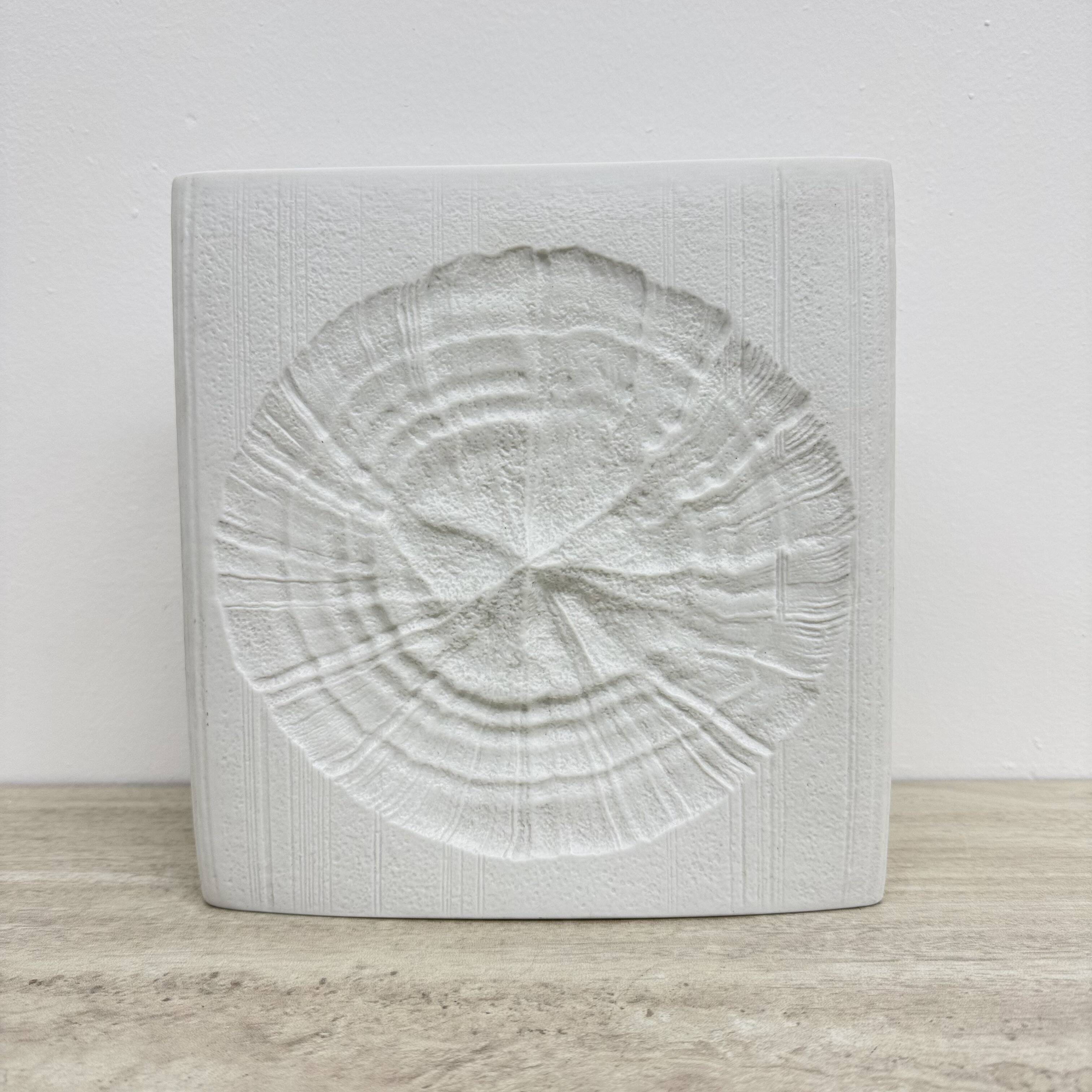 Rare Rosenthal Martin Freyer white ceramic vase , 1960’s