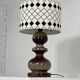 Lampe vintage en céramique