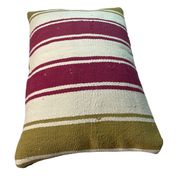 Vintage turkish kilim cushion cover , 40 x 60 cm