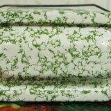 Enamelled sheet metal canteen bowl "lunch box"