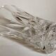 Duo de vases en cristal français vintage