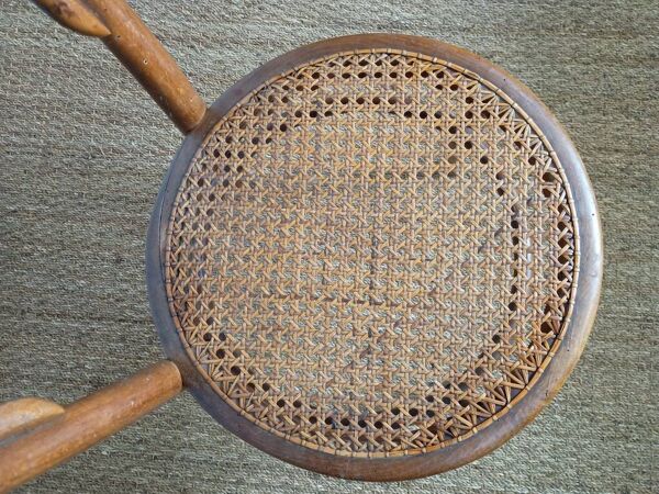 Chaise bistrot cannée Rabenau 1880