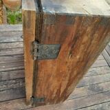 Old wooden cooler