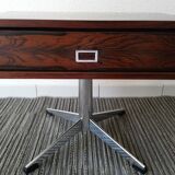 Pair of nightstands in the 1970s rio rosewood