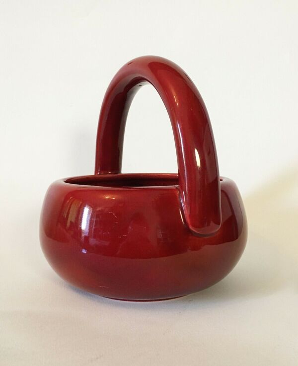 Corbeille en céramique Paul Milet à Sèvres XXème