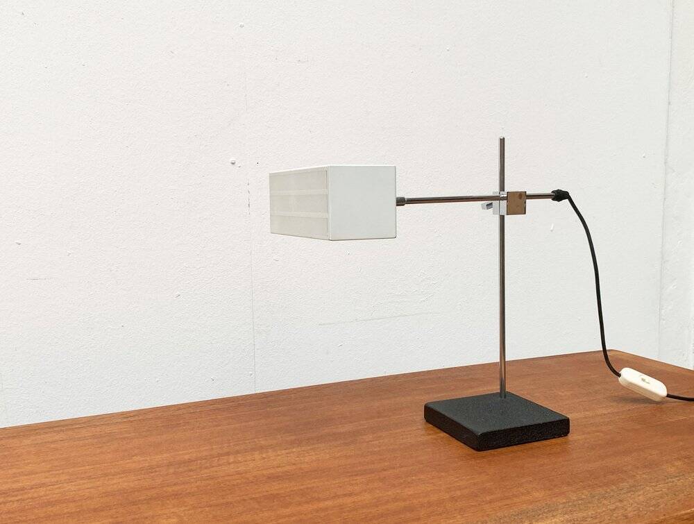 Flamant Mid-Century table lamp, Swiss German by Max Bietenholz, 1960s