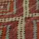 Grand Kilim Turkish Anatolia 175x250 cm Vintage Geometric Handwoven