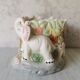 Decorative pot cover Elephants