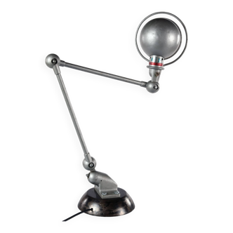 JIELDE lamp with two arms and base by Jean-Louis Domecq