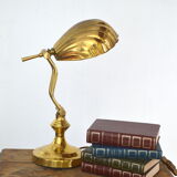 Vintage scallop lamp