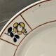 5 Terre de Fer dessert plates Salins Charbonnier